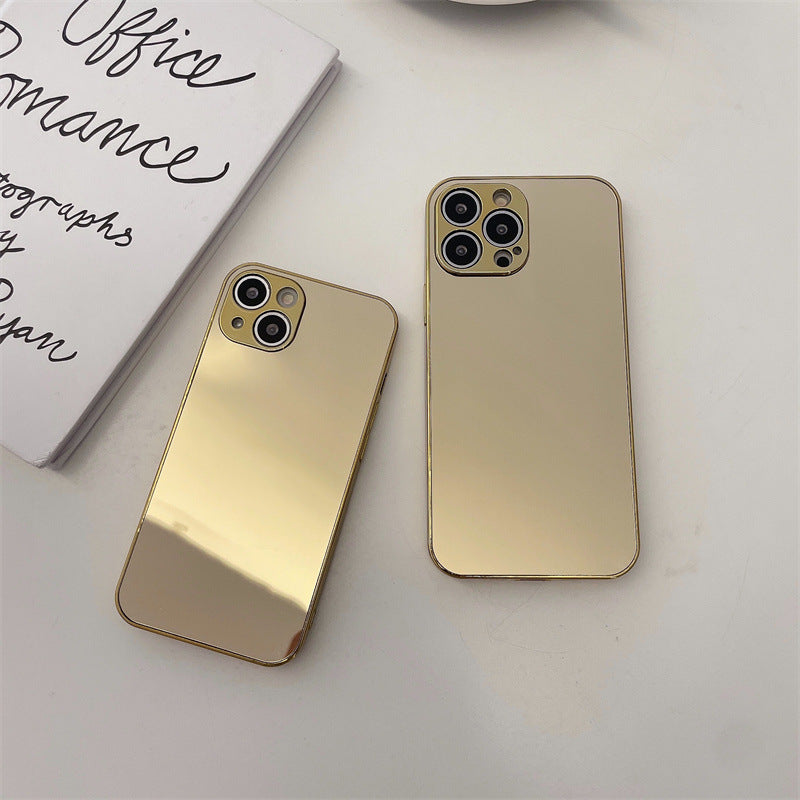 Mirror Case for iPhone 16 Pro Max Mirror Phone Case for Girls Women Makeup