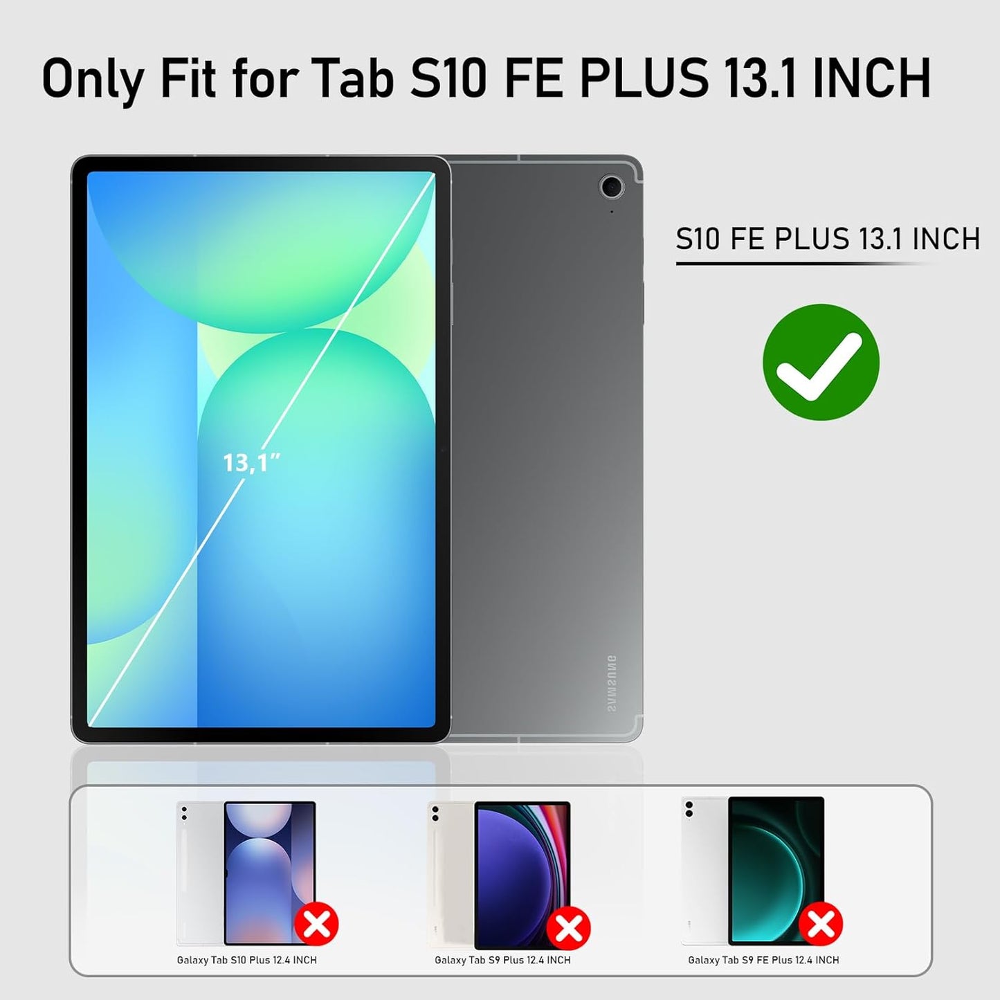 Case for Galaxy Tab S10 FE Plus 13.1" 2025 FTL