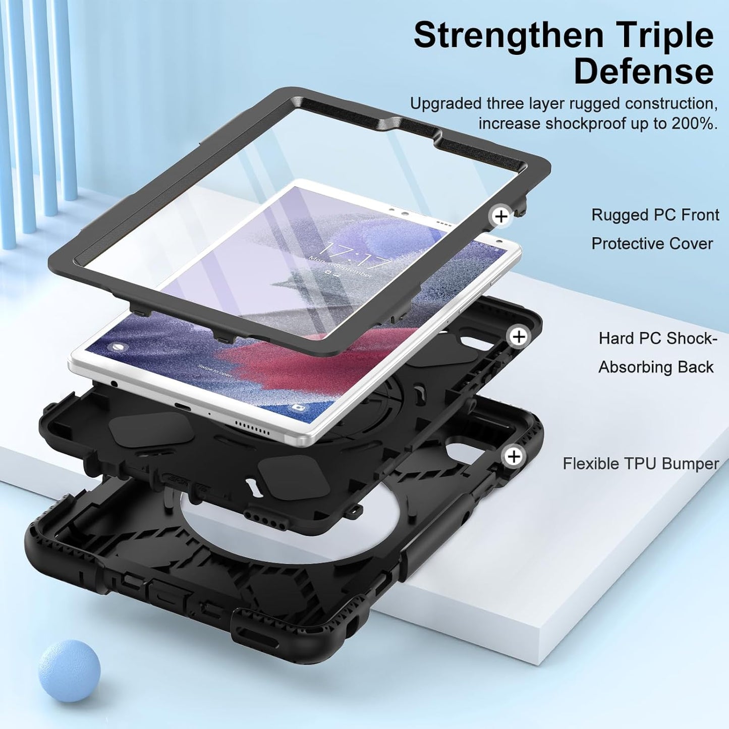 Case for Galaxy Tab A7 Lite 8.7 inch JGX