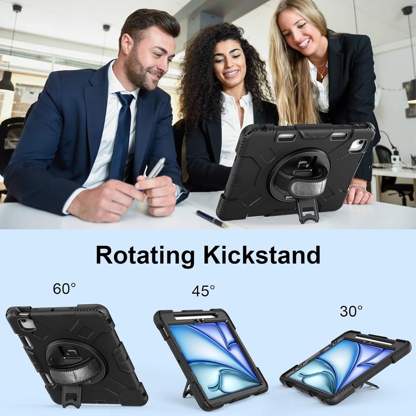 Case for iPad Air 11 M3 2025 & M2 2024 JGX