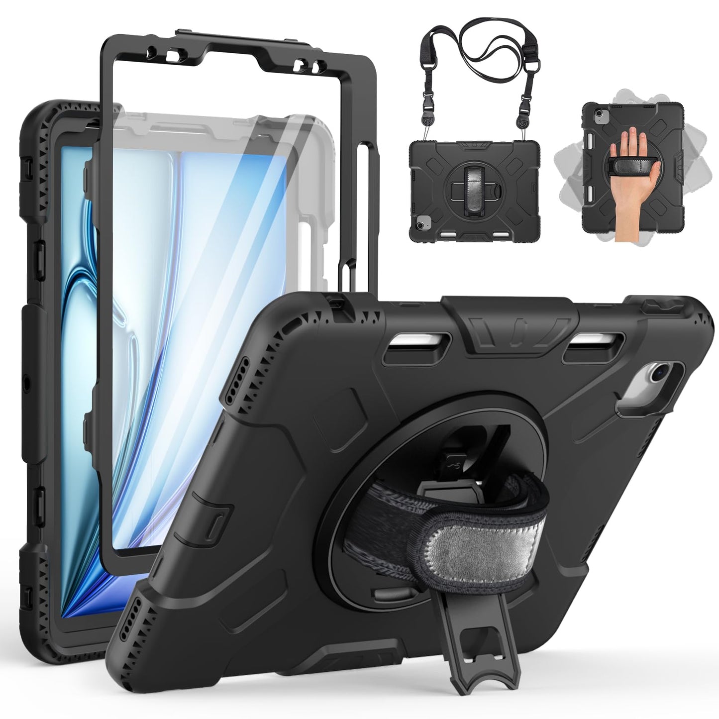 Case for iPad Air 11 M3 2025 & M2 2024 JGX