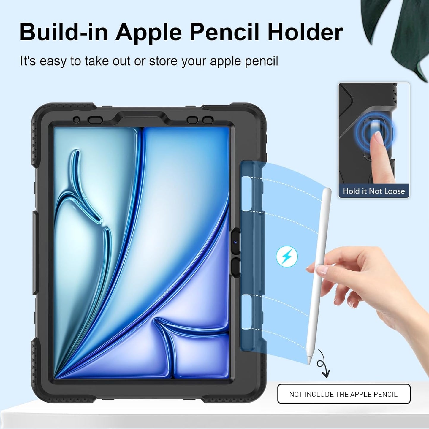 Case for iPad Air 11 M3 2025 & M2 2024 JGX