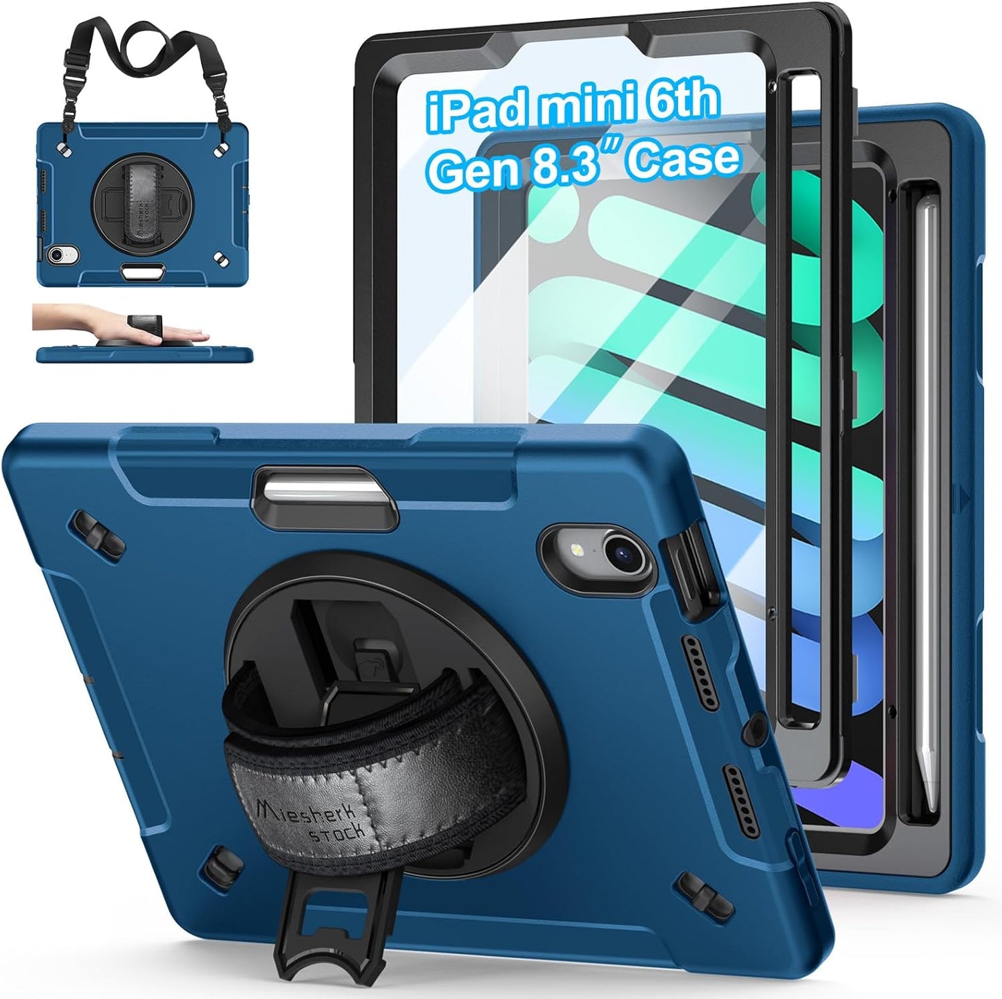 Case for iPad Mini 7(A17 Pro) 2024/ Mini 6 2021 8.3 inch FTL