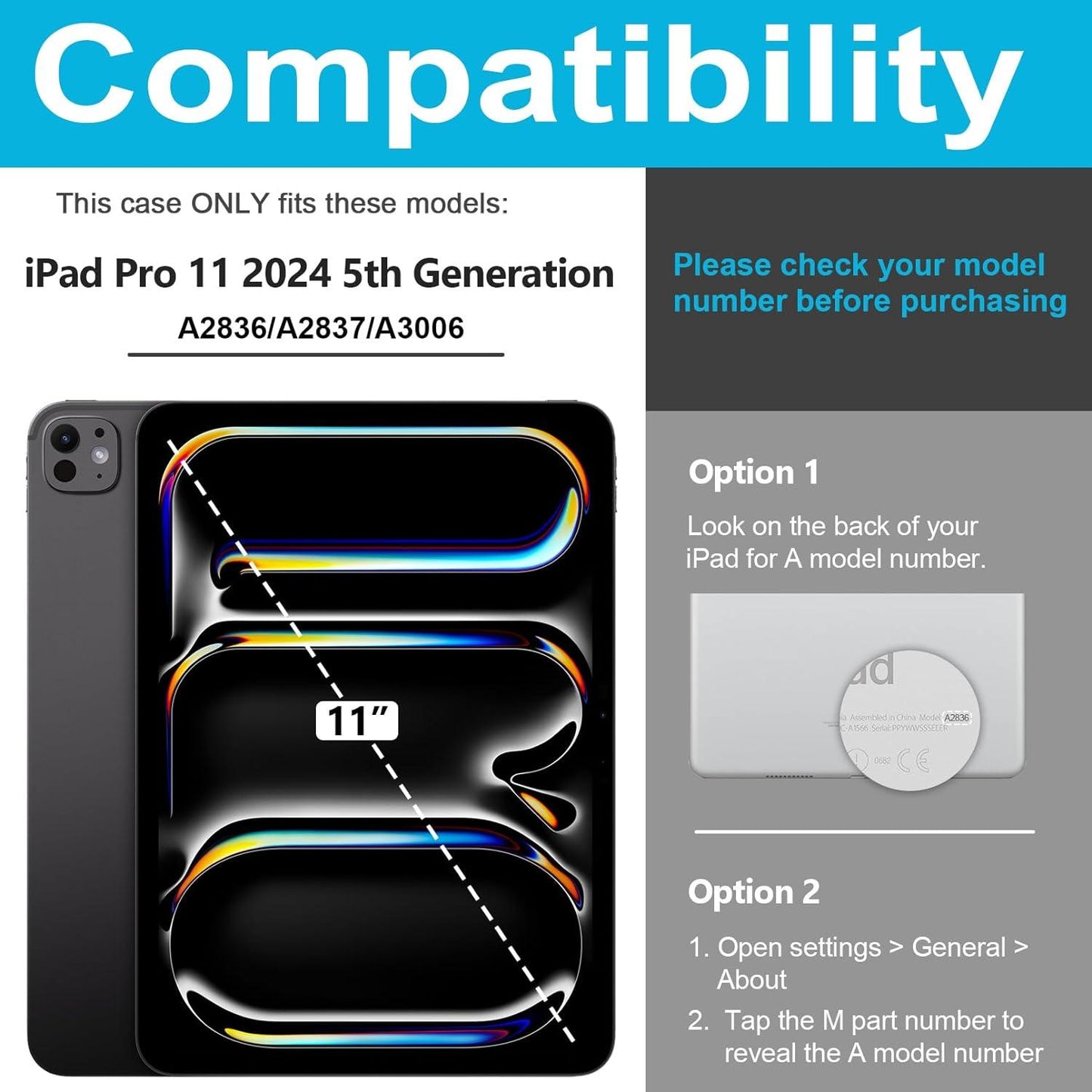 Case for iPad Pro 11-inch (M4) 2024 FTL