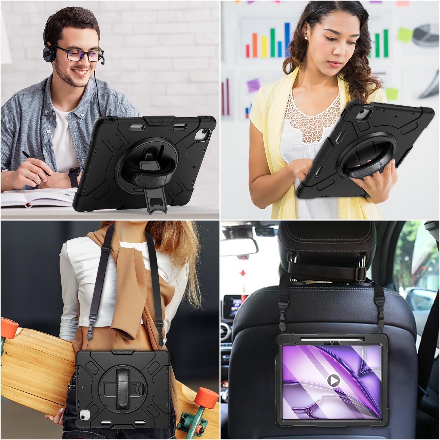 Case for iPad Air 13 inch M3 2025/ M2 2024 JGX