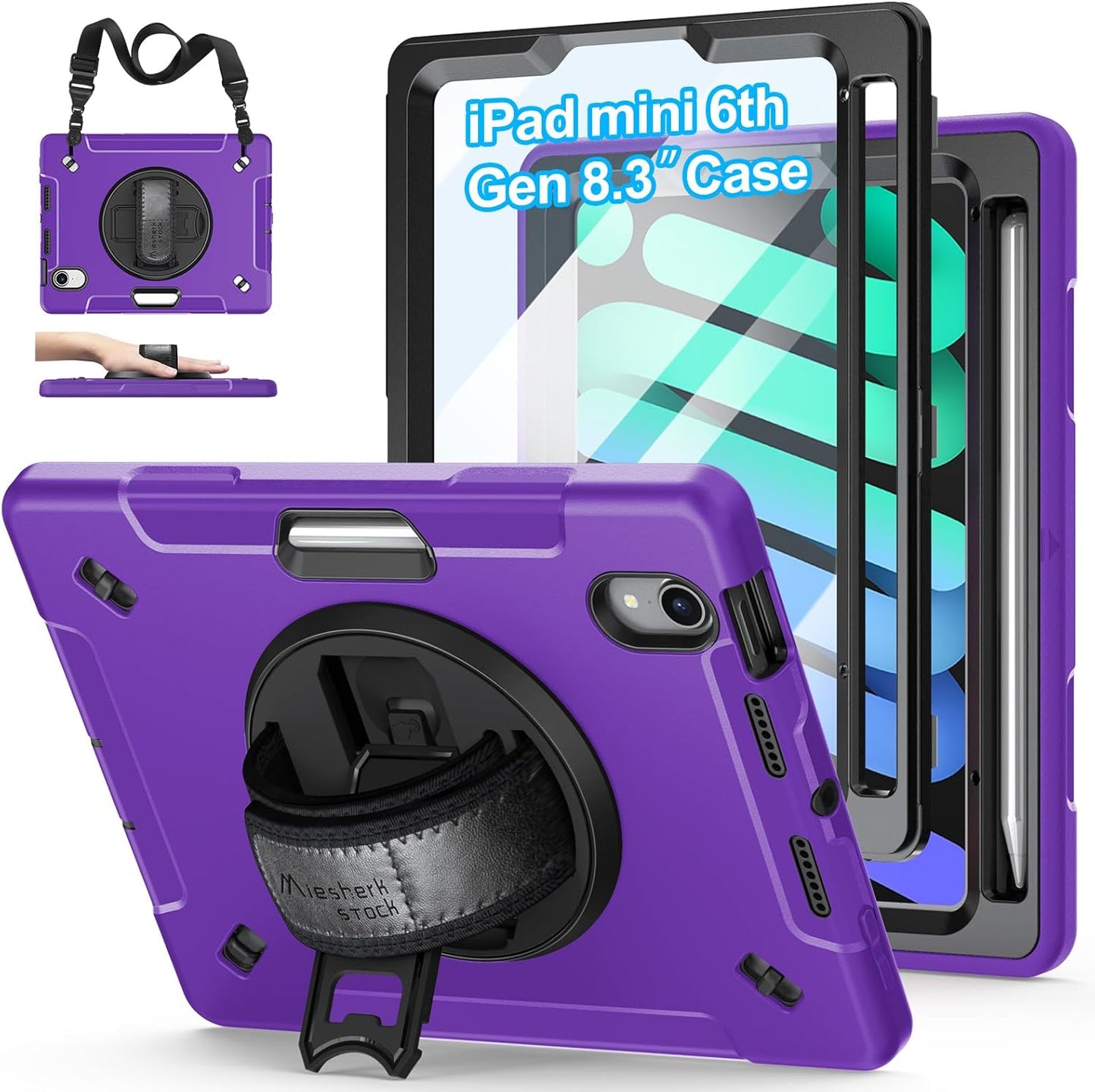 Case for iPad Mini 7(A17 Pro) 2024/ Mini 6 2021 8.3 inch FTL