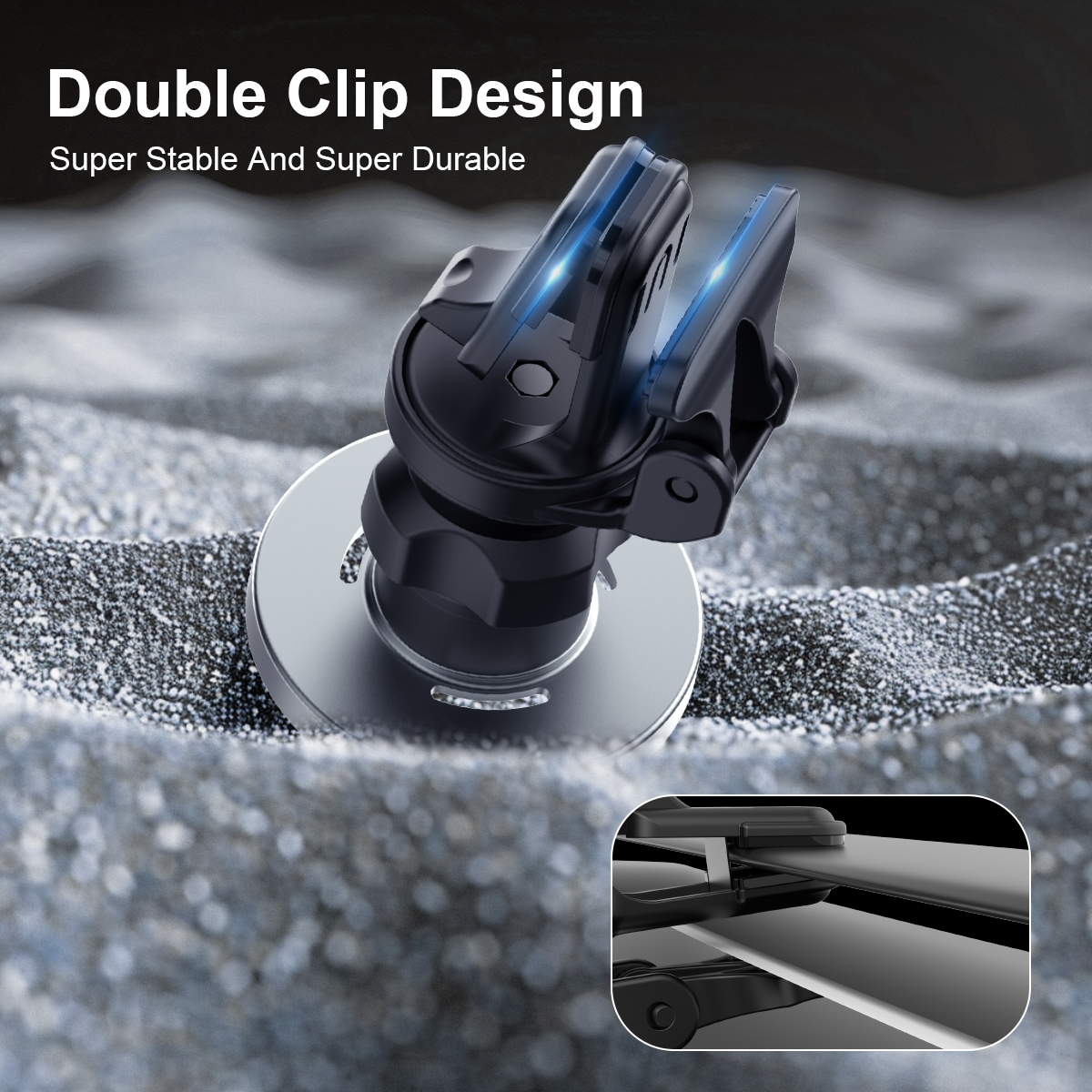 JK-CF106 Magnetic Lock Mobile Phone MagSafe Holder Mount for Car Air Vent