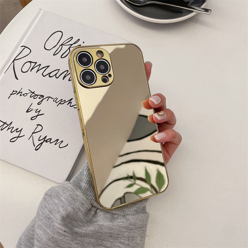 Mirror Case for iPhone 16 Pro Max Mirror Phone Case for Girls Women Makeup