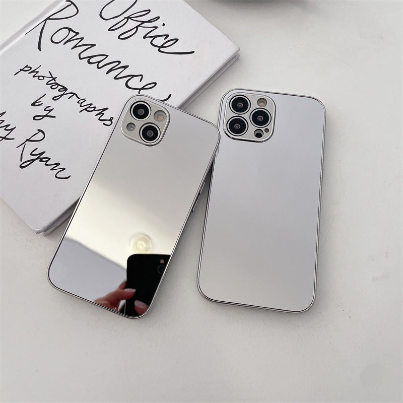 Mirror Case for iPhone 16 Pro Max Mirror Phone Case for Girls Women Makeup