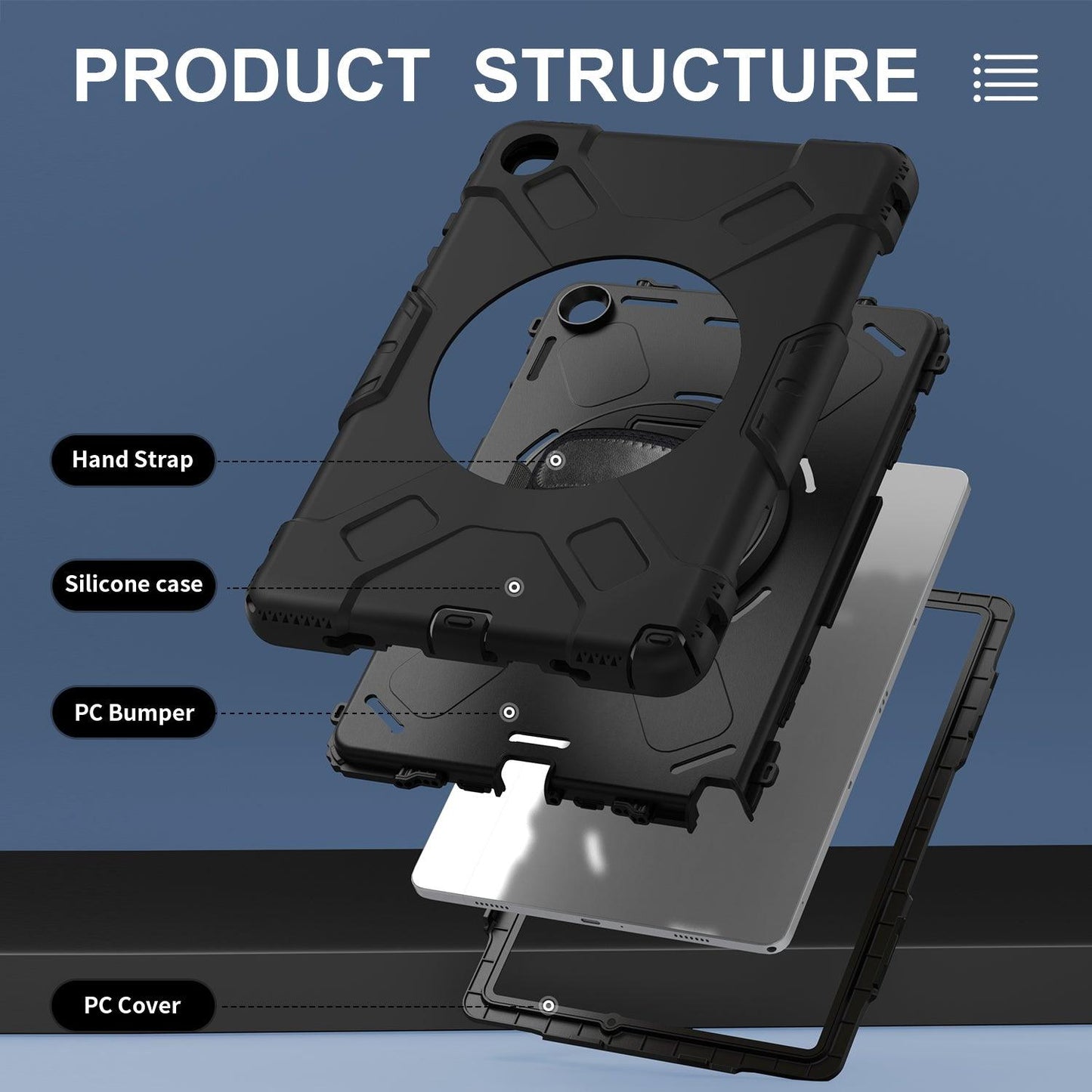Case for Galaxy Tab A9 Plus 11 inch JGX
