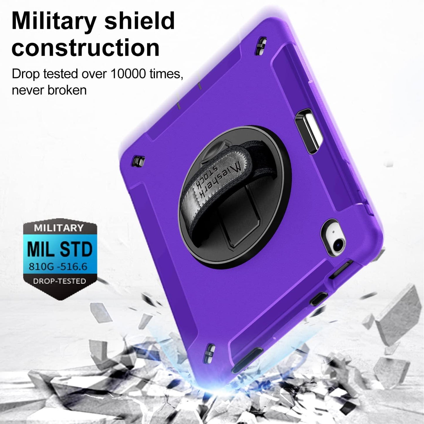 Case for iPad 10th Generation 10.9 inch Purple FTL