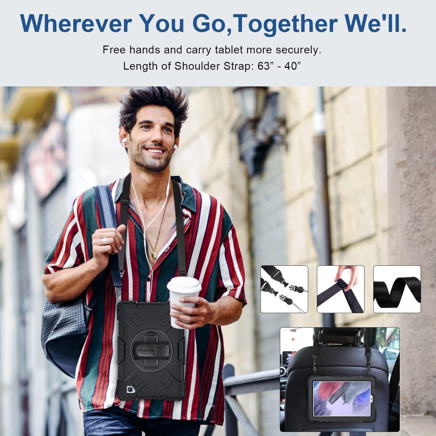 Case for Galaxy Tab A7 Lite 8.7 inch JGX