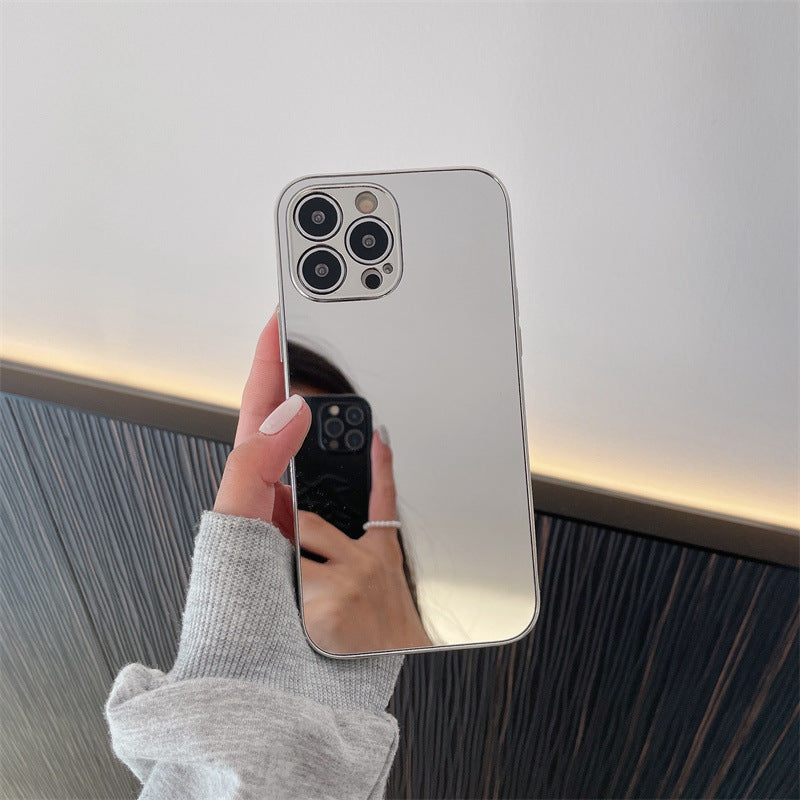Mirror Case for iPhone 16 Pro Max Mirror Phone Case for Girls Women Makeup
