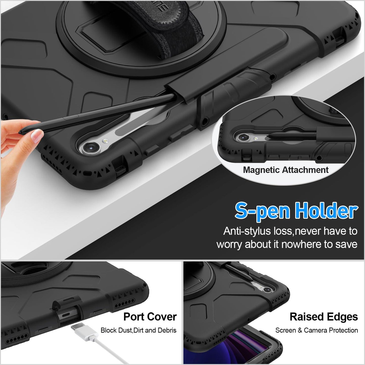 Case for Galaxy Tab S9 11 inch/ S9 FE 10.9 inch JGX