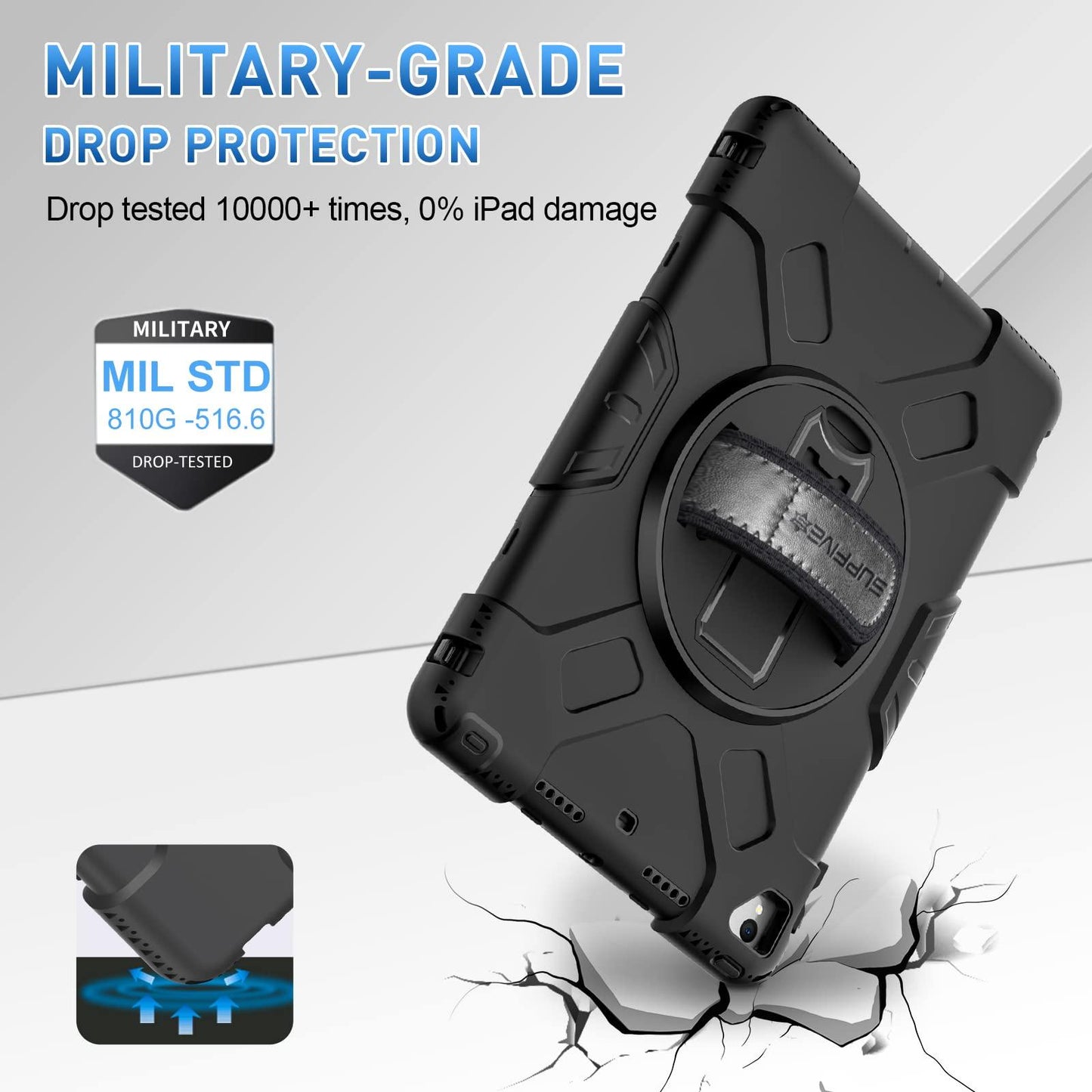 Case for iPad 7th/8th/9th Generation 10.2 inch JGX