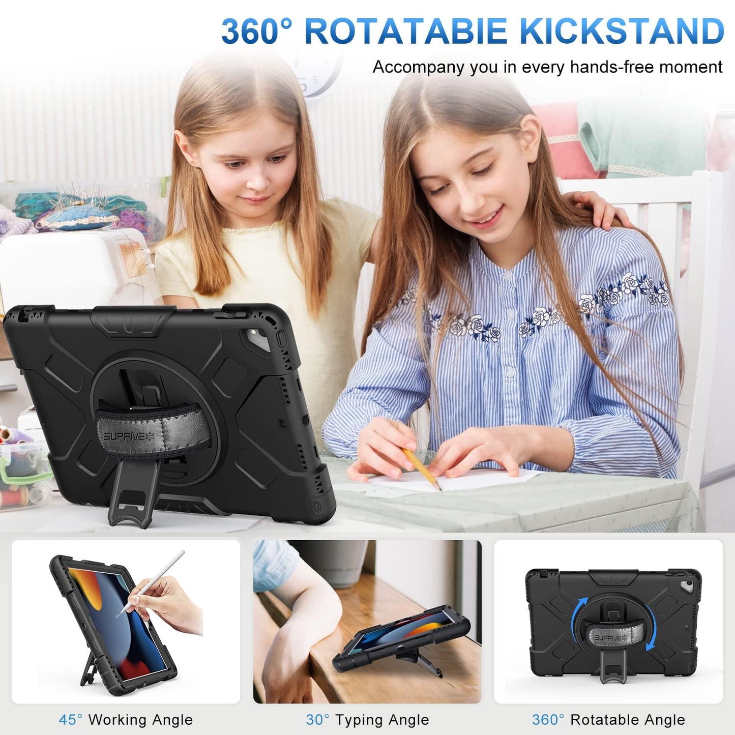 Case for iPad 7th/8th/9th Generation 10.2 inch JGX