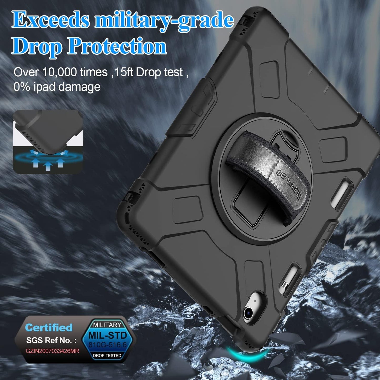 Case for iPad A16 11th 11" 2025/ 10th Generation 10.9" 2022 JGX