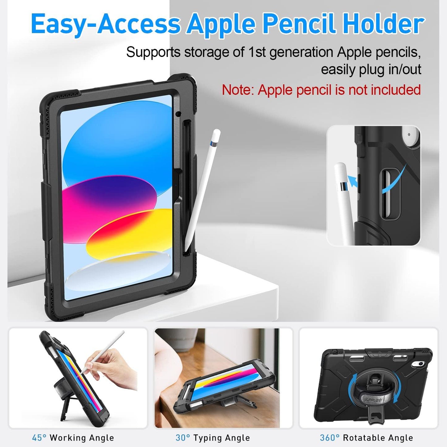 Case for iPad A16 11th 11" 2025/ 10th Generation 10.9" 2022 JGX