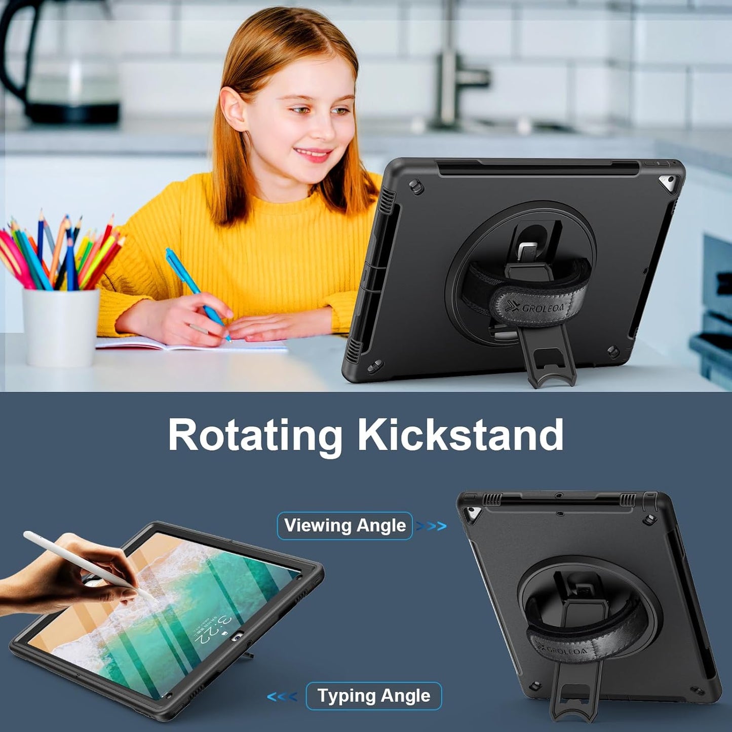Case for iPad Pro 12.9 2nd Gen 2017 /1st Gen 2015 FTL