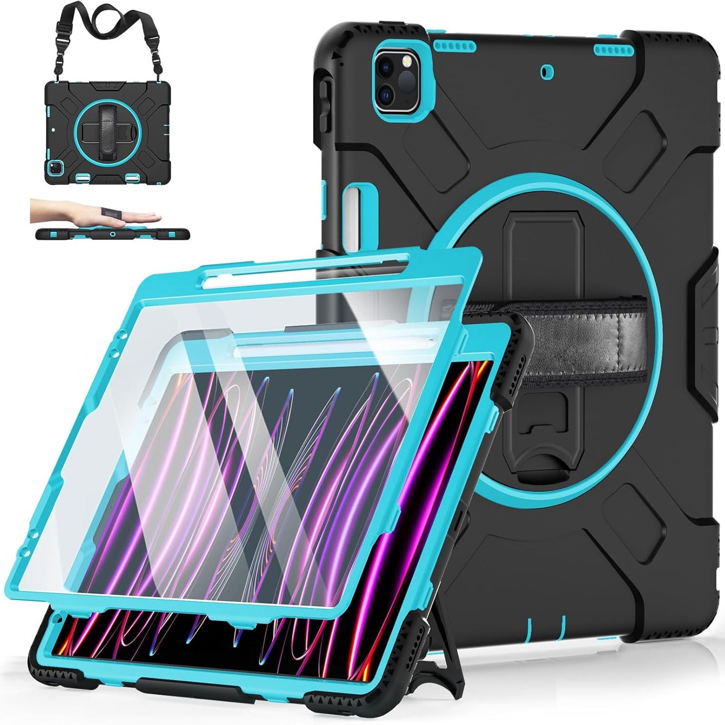 Case for iPad Pro 12.9 3th/4th/5th/6th Generation JGX
