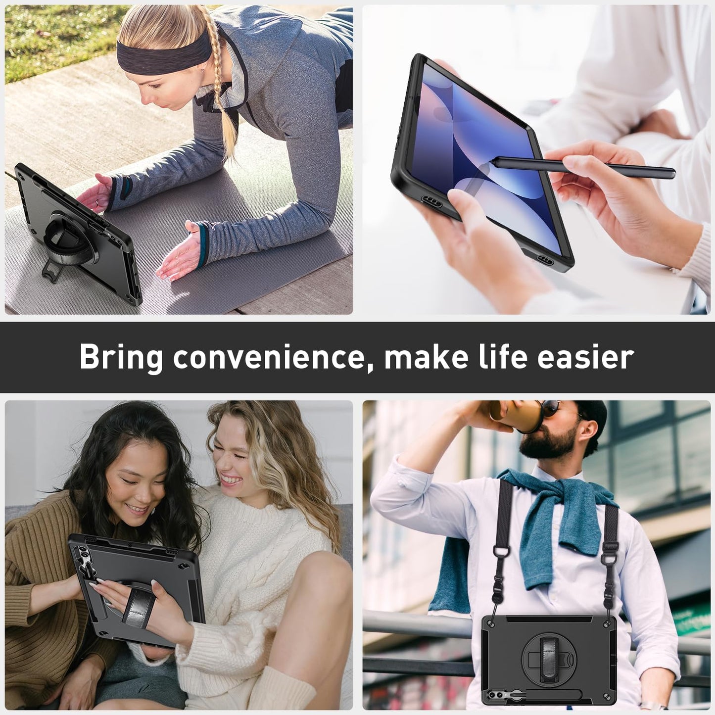 Case for Galaxy Tab S10 Plus / S9 Plus/ S9 FE+ 12.4 inch FTL