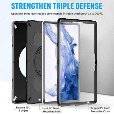 Galaxy Tab S8 Plus 12.4 Inch Case 2022