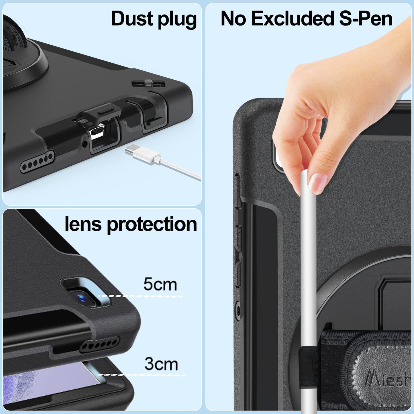 Case for Galaxy Tab A7 Lite 8.7 inch FTL