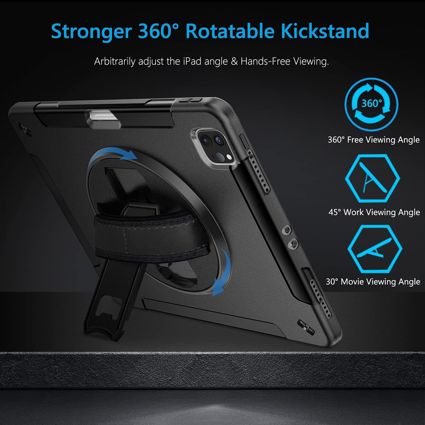 Case for iPad Pro 12.9 3th/4th/5th/6th Generation FTL
