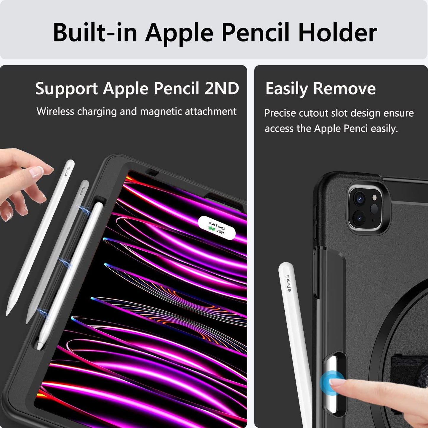 Case for iPad Pro 12.9 3th/4th/5th/6th Generation FTL