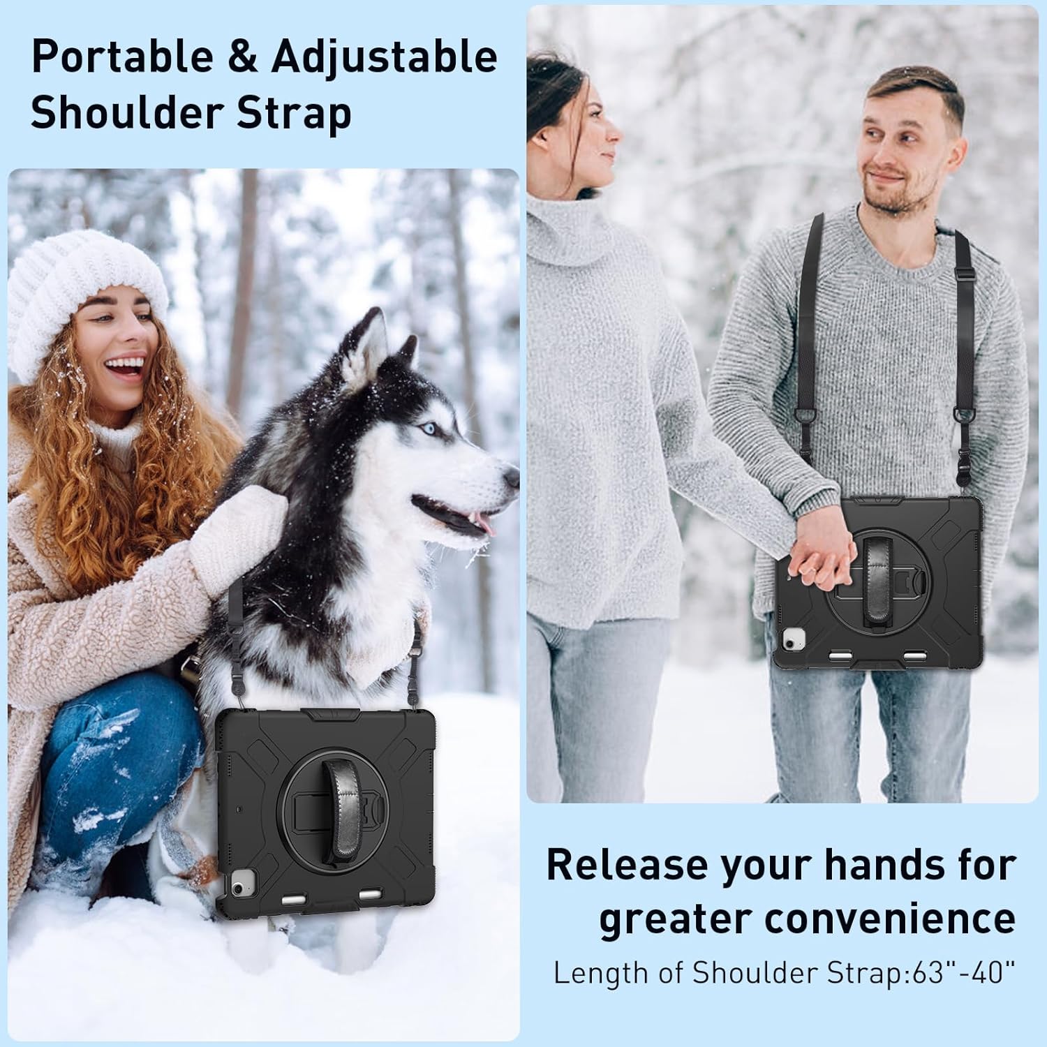 Miesherk Stock Case For IPad Air 13'' 2024: Military Grade Shockproof