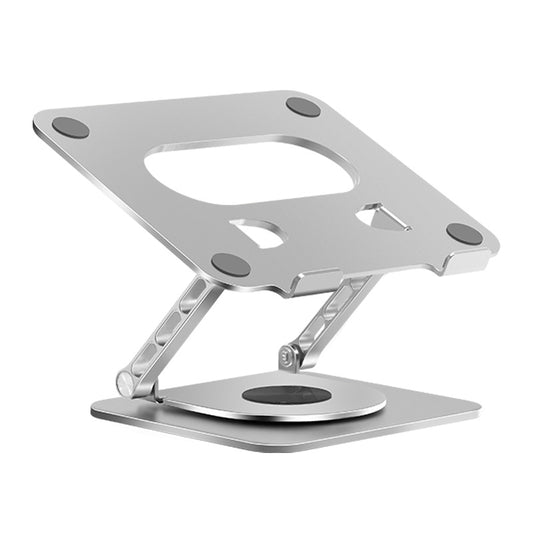 Adjustable Computer Stand with 360 Rotating Base Foldable Laptop Desk Riser for Macbook