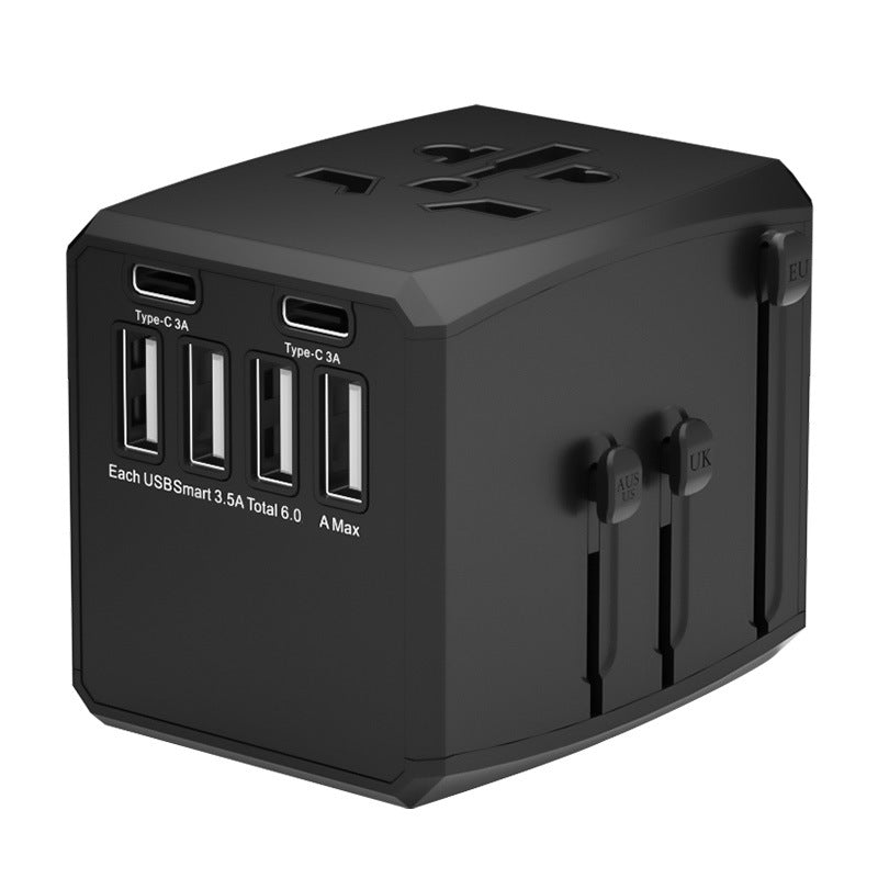 Universal Travel Adapter International Power Plug Adapter All-in-One Worldwide Wall Charger