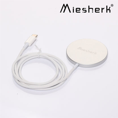 Miesherk Mag-Safe Magnetic Wireless Charger for iPhone series, Air pods