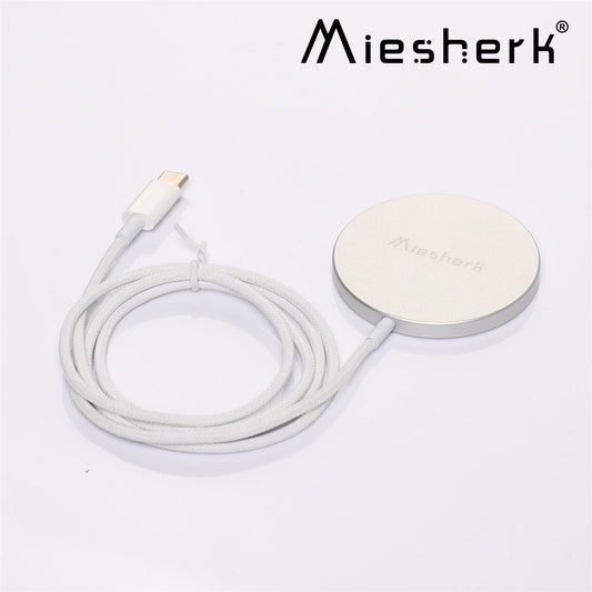 Miesherk Mag-Safe Magnetic Wireless Charger for iPhone series, Air pods