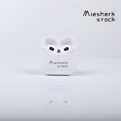 MIESHERK STOCK Wireless ear buds Bluetooth Earbuds White