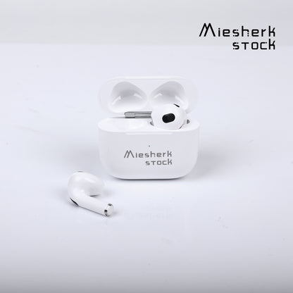 MIESHERK STOCK Wireless ear buds Bluetooth Earbuds White