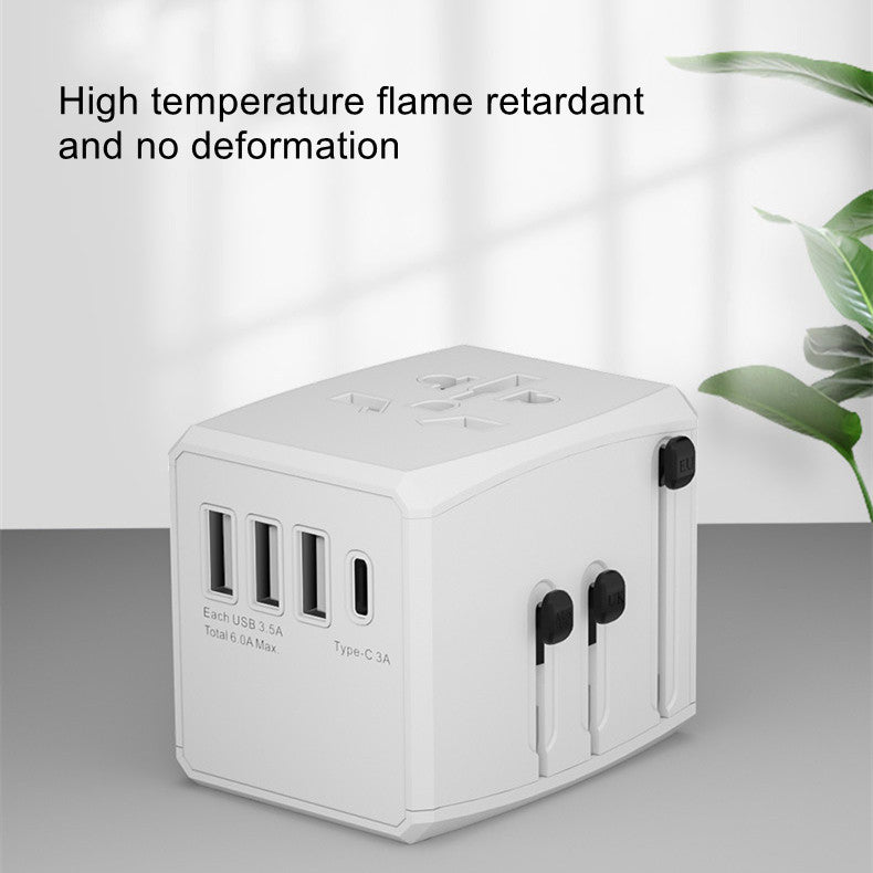 Universal Travel Adapter International Power Plug Adapter All-in-One Worldwide Wall Charger