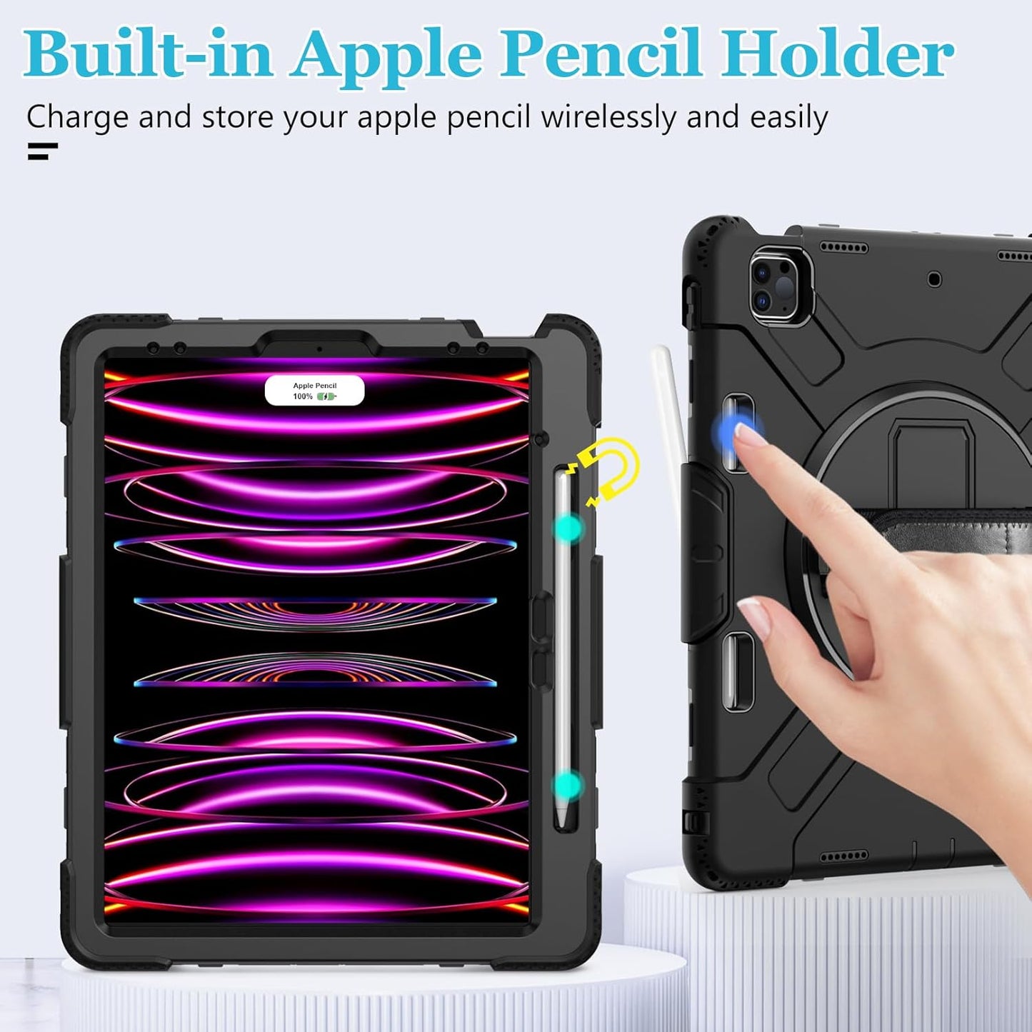 Case for iPad Pro 12.9 3th/4th/5th/6th Generation JGX