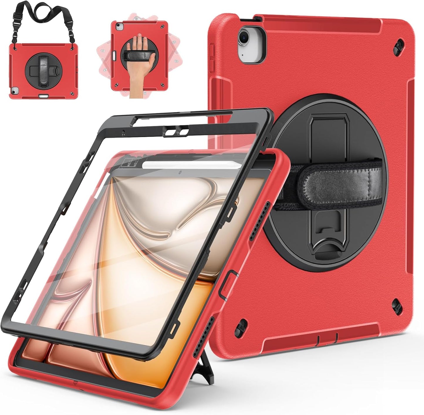 Case for iPad Air 13 inch 2024 FTL with Screen Protector