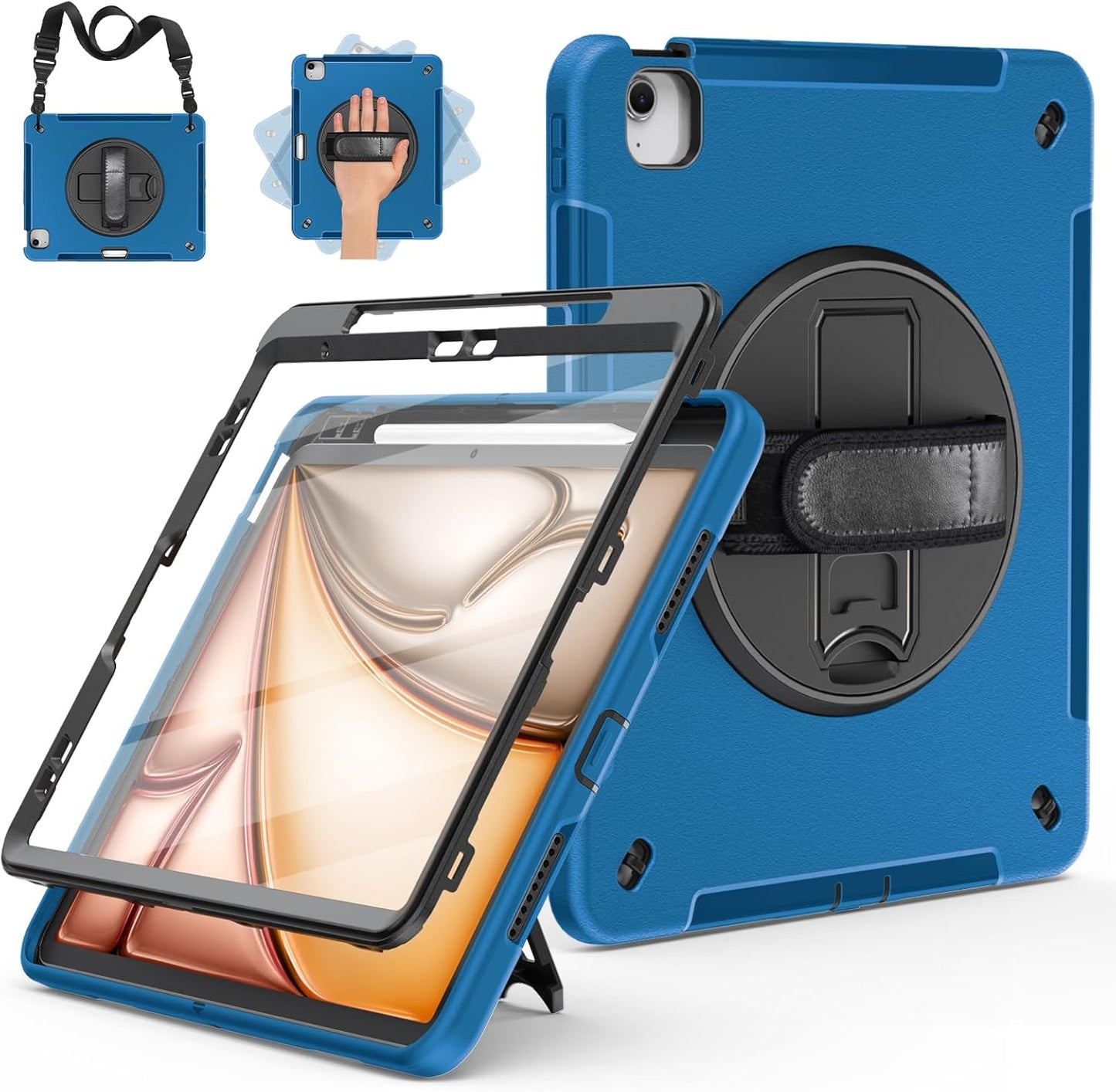 Case for iPad Air 13 inch 2024 FTL with Screen Protector