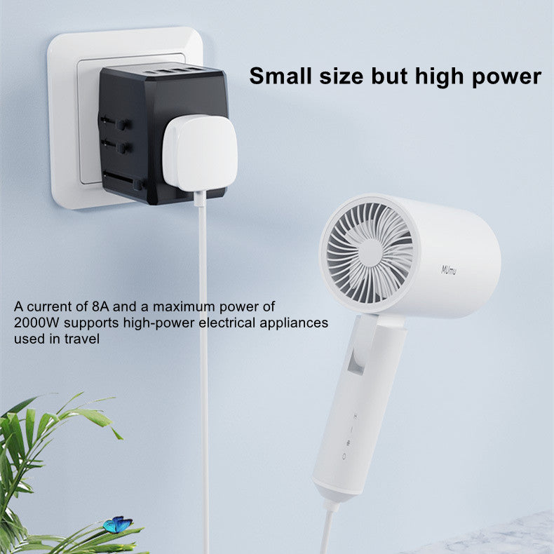 Universal Travel Adapter International Power Plug Adapter All-in-One Worldwide Wall Charger