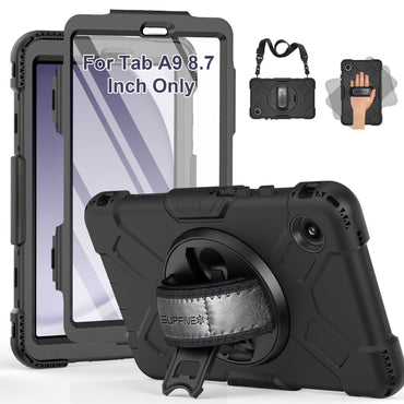 Case for Galaxy Tab A9 8.7 inch with Screen Protector JGX