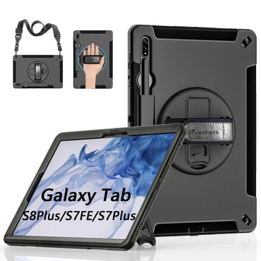 Case for Galaxy Tab S8 Plus/ S7 Plus/ S7 FE 12.4 inch FTL